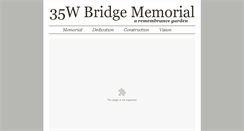 Desktop Screenshot of 35wbridge.org